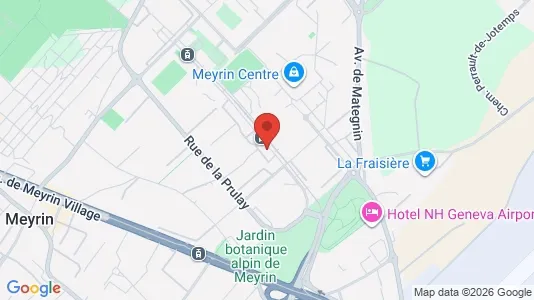 Apartments for rent in Meyrin - Photo from Google Street View
