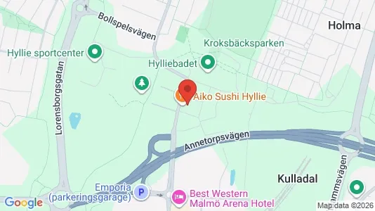 Apartments for rent i Hyllie - kort over placeringen