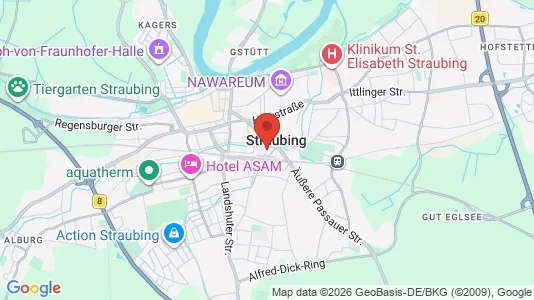 Apartments for rent in Straubing - Photo from Google Street View