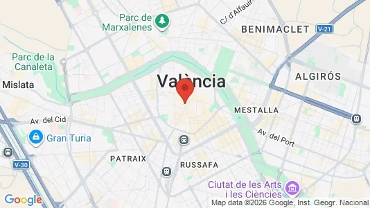 Apartments for rent in Valencia Ciutat Vella - Photo from Google Street View