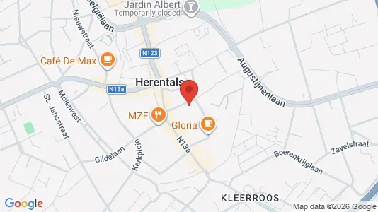 Apartments for rent i Herentals - kort over placeringen