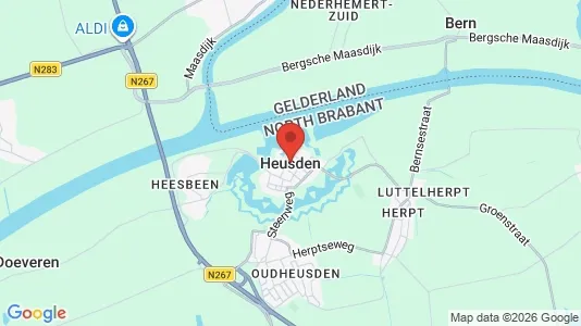 Apartments for rent i Heusden - kort over placeringen