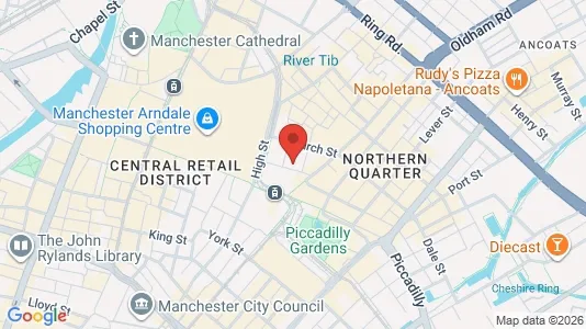 Apartments for rent in Manchester - Lancashire - Photo from Google Street View