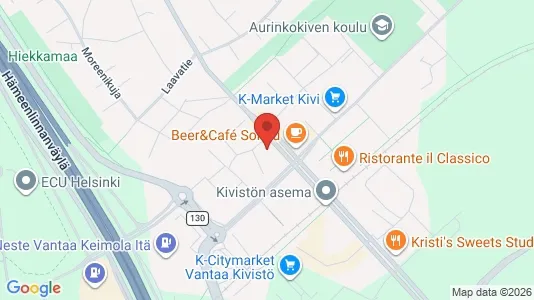 Apartments for rent i Vantaa - kort over placeringen