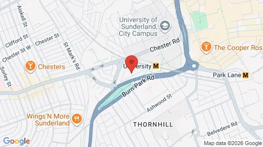 Apartments for rent i Sunderland - Tyne and Wear - kort over placeringen