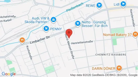 Apartments for rent in Chemnitz - Photo from Google Street View
