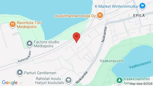 Apartments for rent i Tampere Lounainen - kort over placeringen