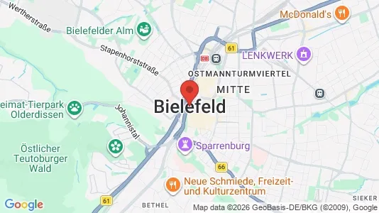 Houses for rent in Bielefeld - Photo from Google Street View