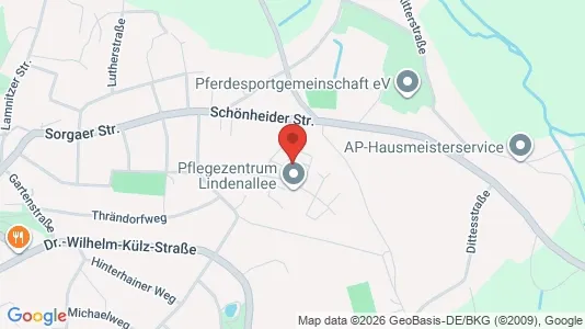 Apartments for rent i Vogtlandkreis - kort over placeringen