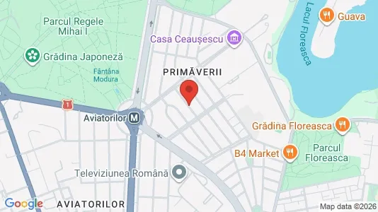 Apartments for rent i Bucharest - Sectorul 1 - kort over placeringen