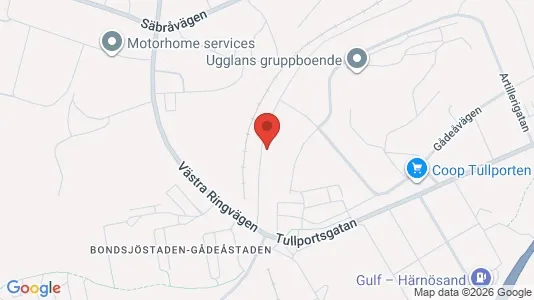 Apartments for rent in Härnösand - Photo from Google Street View
