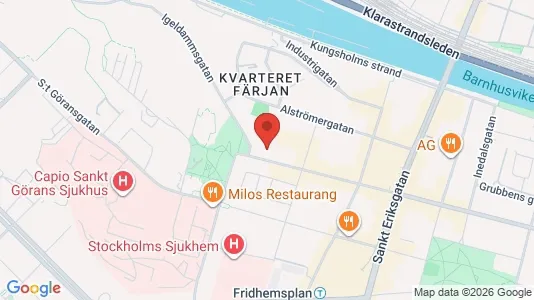 Apartments for rent i Kungsholmen - kort over placeringen