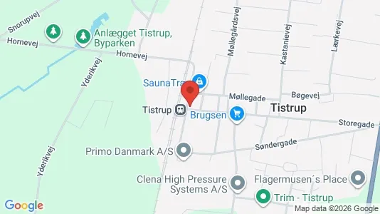 Apartments for rent in Tistrup - Photo from Google Street View