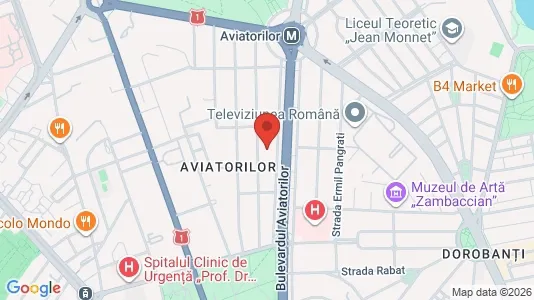 Apartments for rent i Bucharest - Sectorul 1 - kort over placeringen