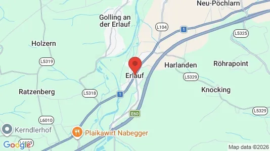 Apartments for rent i Erlauf - kort over placeringen