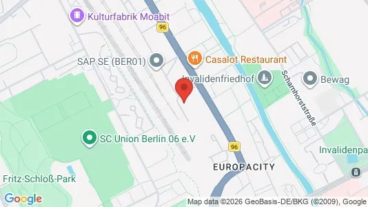 Apartments for rent i Berlin Mitte - kort over placeringen