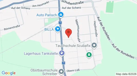 Apartments for rent i Poysdorf - kort over placeringen