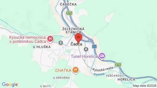 Apartments for rent in Čadca - Photo from Google Street View