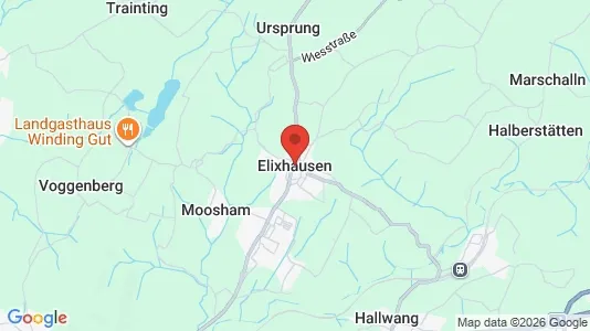 Apartments for rent i Elixhausen - kort over placeringen