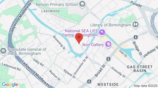Apartments for rent in Birmingham - West Midlands - Photo from Google Street View