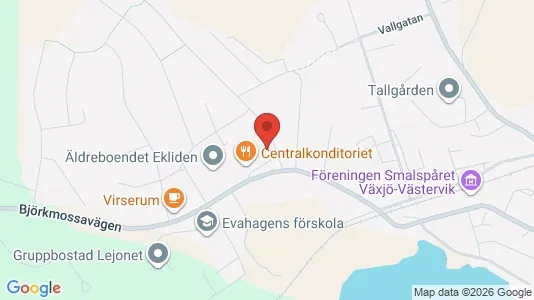 Apartments for rent i Hultsfred - kort over placeringen