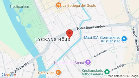 Apartments for rent i Kristianstad - kort over placeringen