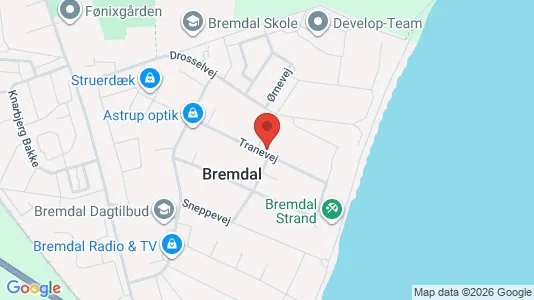 Apartments for rent i Struer - kort over placeringen