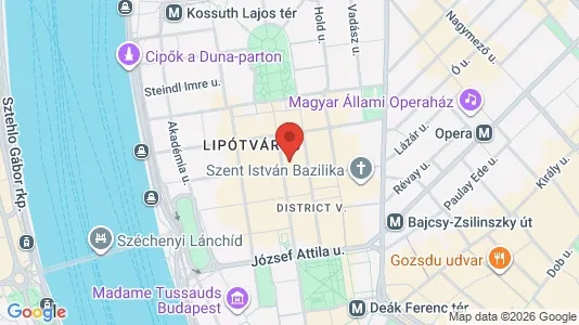 Apartments for rent in Budapest Belváros-Lipótváros - Photo from Google Street View