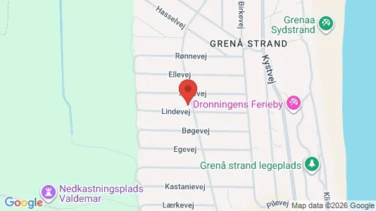 Apartments for rent i Grenaa - kort over placeringen