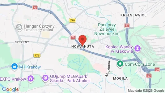 Apartments for rent in Kraków Nowa Huta - Photo from Google Street View