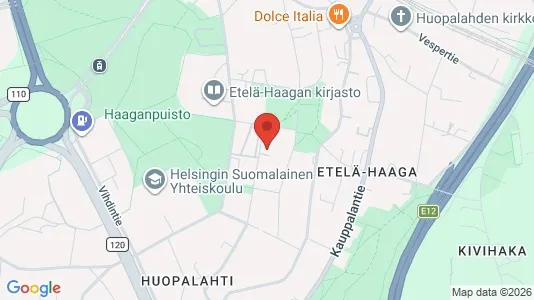 Apartments for rent i Helsinki Läntinen - kort over placeringen