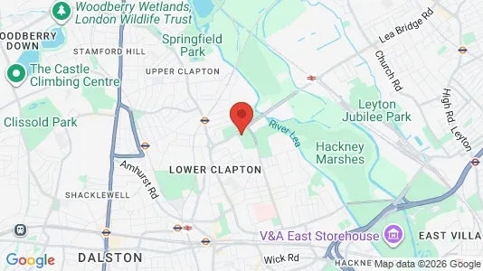 Apartments for rent i London E5 - kort over placeringen