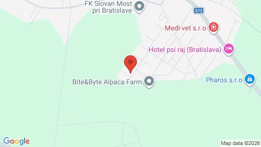 Apartments for rent i Senec - kort over placeringen