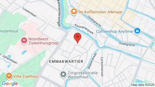 Apartments for rent i Alkmaar - kort over placeringen
