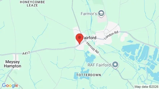 Apartments for rent i Cirencester/Fairford/Lechlade - Gloucestershire - kort over placeringen