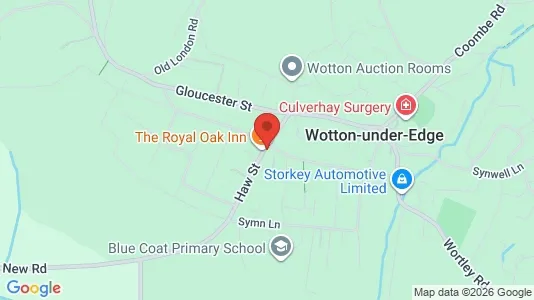 Apartments for rent i Wotton-under-Edge - Gloucestershire - kort over placeringen
