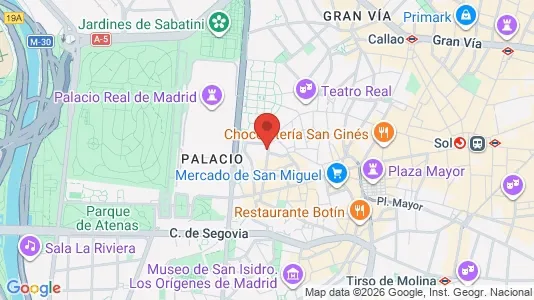 Apartments for rent in Madrid Centro - Photo from Google Street View