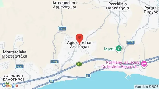 Apartments for rent in Agios Tychon Touristiki Periochi - Photo from Google Street View