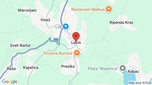 Houses for rent in Labin - Photo from Google Street View