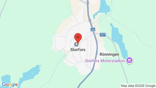 Houses for rent i Storfors - kort over placeringen