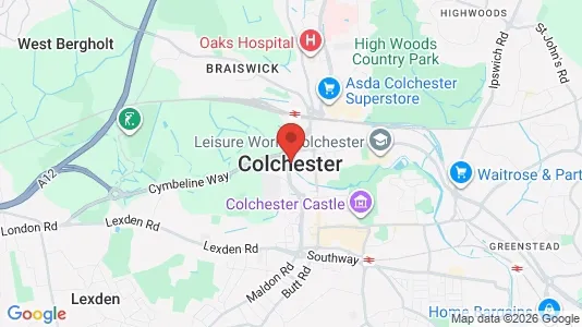 Apartments for rent in Colchester - Essex - Photo from Google Street View