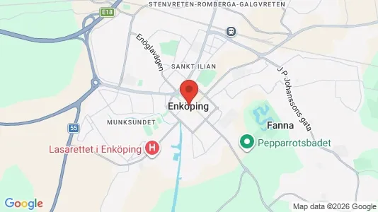 Apartments for rent in Enköping - Photo from Google Street View
