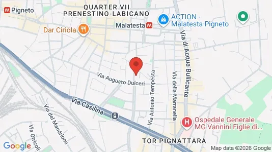 Apartments for rent i Roma Municipio VII – Appio-Latino/Tuscolano/Cinecittà - kort over placeringen