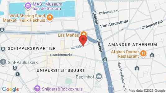 Apartments for rent i Stad Antwerp - kort over placeringen