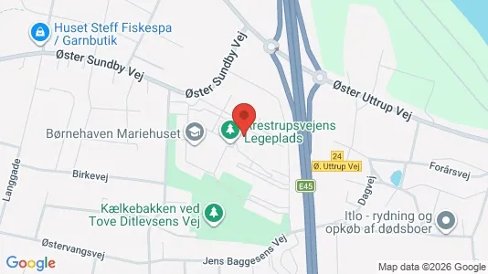 Apartments for rent i Aalborg Center - kort over placeringen