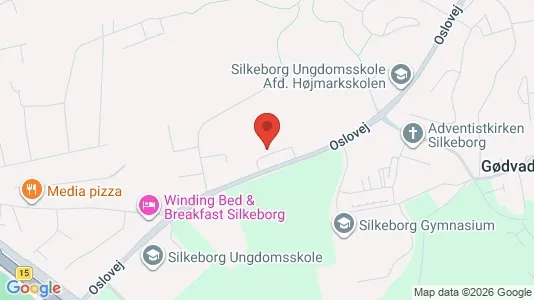 Apartments for rent i Silkeborg - kort over placeringen