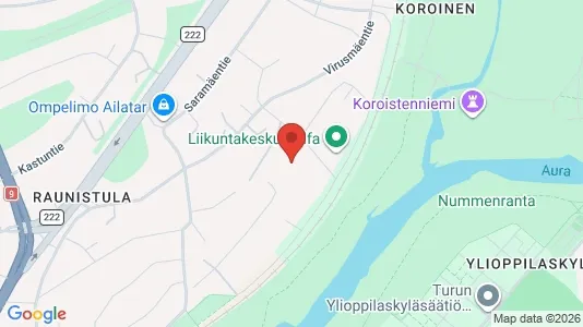 Apartments for rent i Turku - kort over placeringen