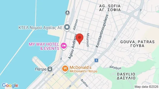 Apartments for rent in Patras - Photo from Google Street View