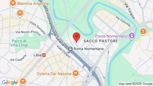 Apartments for rent i Roma Municipio III – Monte Sacro - kort over placeringen