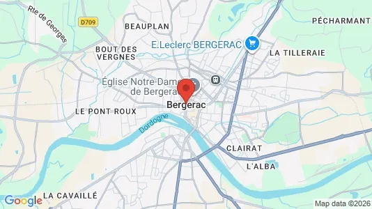 Apartments for rent in Bergerac - Photo from Google Street View